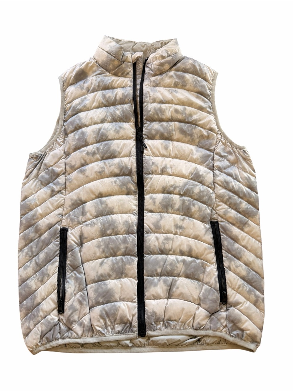 Iceburg Outerwear Puffer Vest Women’s Medium  Tie Dye Lightweight Zip